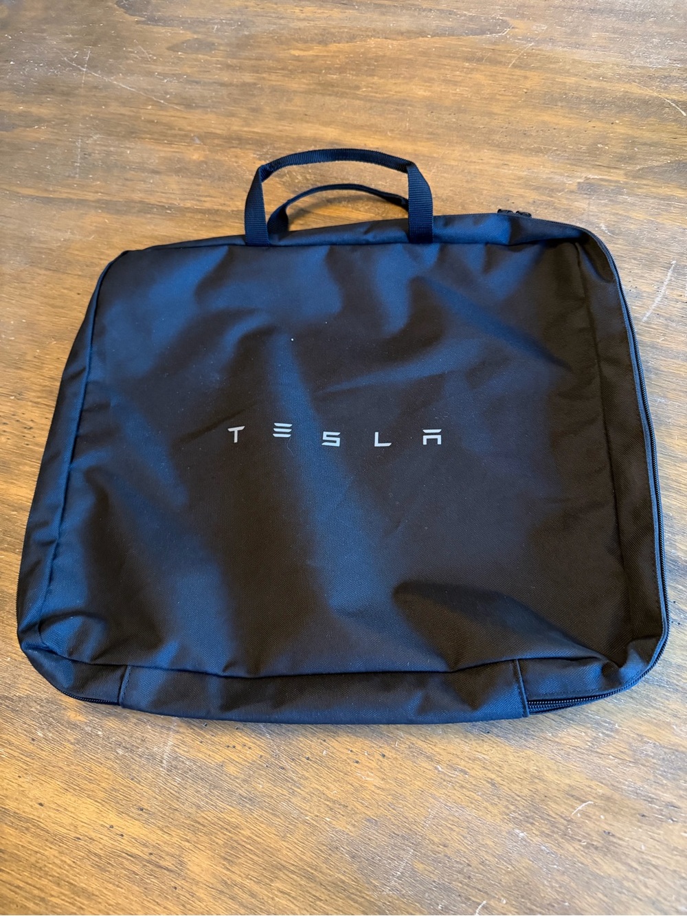 Tesla Black Logo Organizer Carry Case